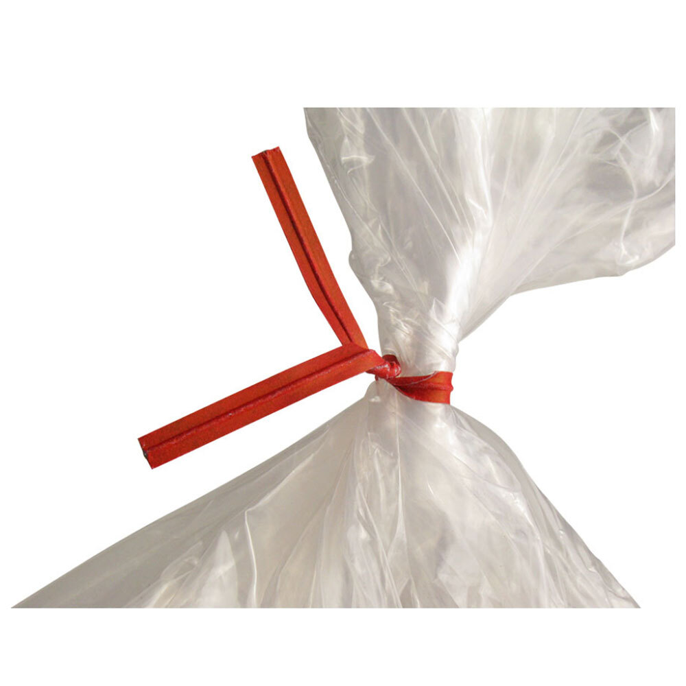 twist tie on plastic bag
